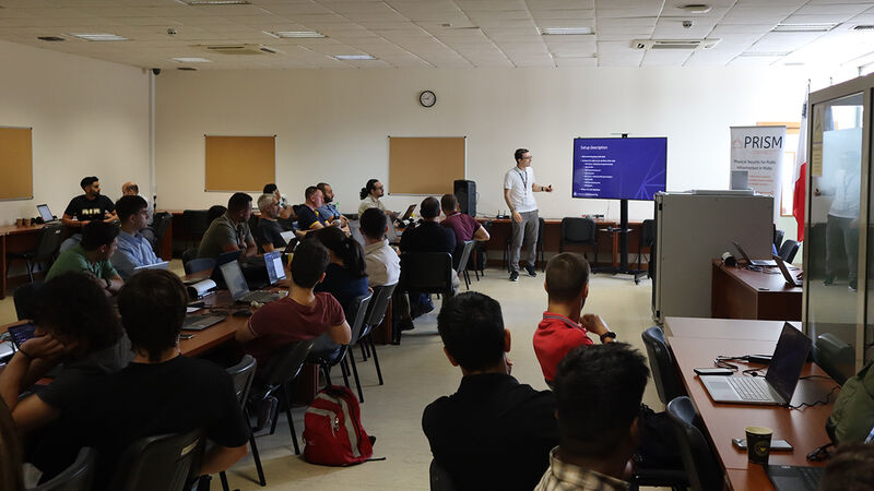 Cover image for Hands on with quantum key distribution at the PRISM EuroQCI Hackathon